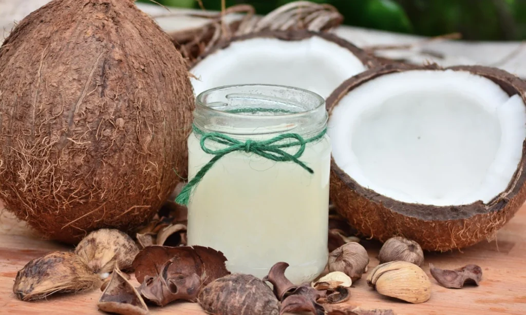 Cocont oil for skincare in winter