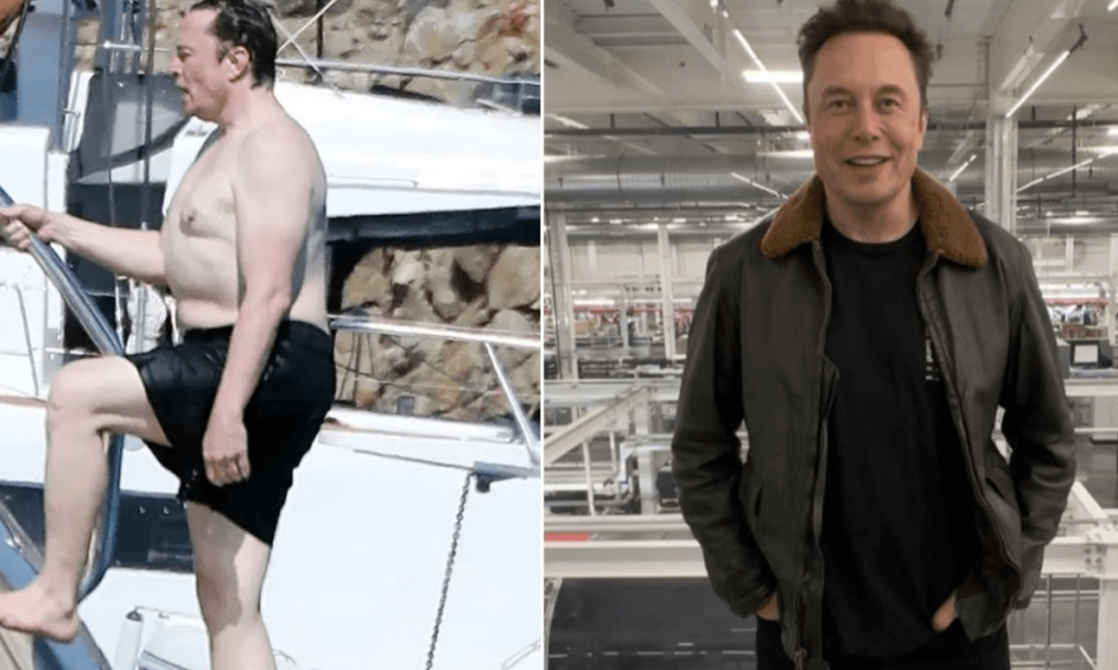 How did Elon Musk lose weight so fast?