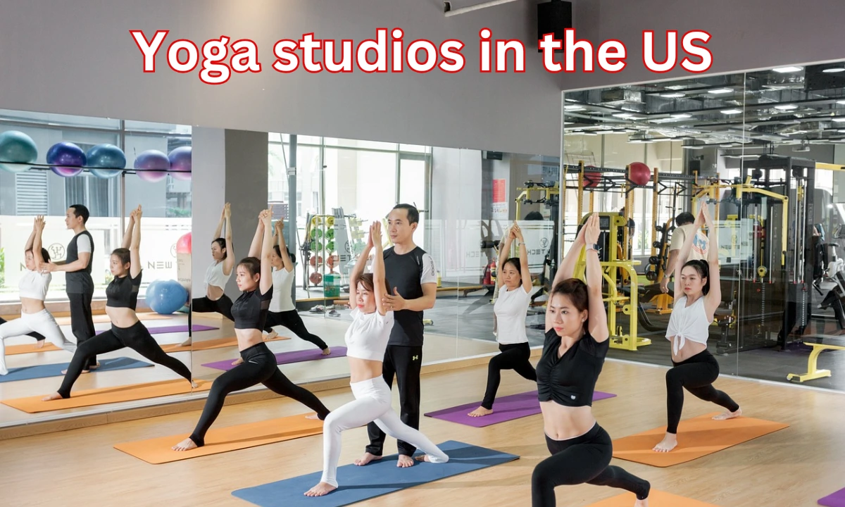 How many yoga studios in the US? Shocking Fact - 42,000+ Studios